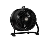 Ventilador de piso CATERPILLAR, 14 pulgadas, resistente, industrial, negro