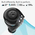 Circulador de aire Tower Fan Vornado 143 para toda la habitación, 29 cm, negro