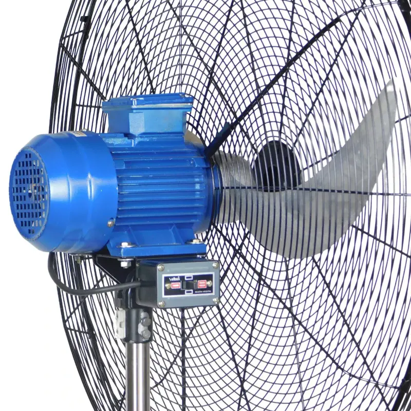 Ventilador Industrial de Pie 30 (75 cm) Fijo 380v – Motor Normalizado