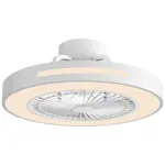 Ventilador de Techo VTHBOX20 - 20" 32W 6 vel. LED Control remoto Timer Blanco