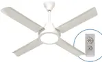 VENTILADOR DE TECHO FUSION LED BL CTR MTL 030131. SEVERBON