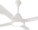 VENTILADOR DE TECHO FUSION LED BL CTR MTL 030131. SEVERBON