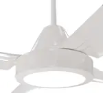 VENTILADOR DE TECHO FUSION LED BL CTR MTL 030131. SEVERBON