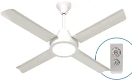 Ventilador De Techo Fusion Led Bl C...