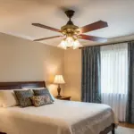 Ventilador de Techo V3041 - 90W 5 vel. 4 aspas