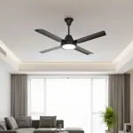 Ventilador de techo Fusion Led Motor DC 030154 Negro SEVERBON 