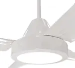 Ventilador de Techo 2M - 1.2m 35W 3 vel. LED Control remoto Blanco