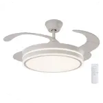 VENTILADOR DE TECHO RETRACTIL LED 100W BL 030193 SEVERBON