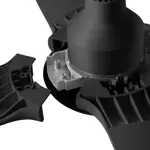 Ventilador de Techo 56" 4 Aspas Negro 94TEN5634P