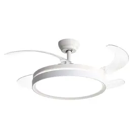 Ventilador De Techo Retráctil Con L...