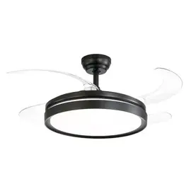 Ventilador De Techo Retráctil Con L...