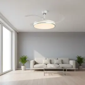 Ventilador Retráctil De Techo
