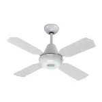 Ventilador de Techo Metálico Blanco 90 cm N20