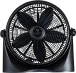 Ventilador Turbo IV16 - 16", 60W, 3 Velocidades, Reclinable, Negro