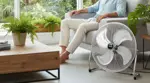 Ventilador Turbo VTFM18 - 18", 90W, Aspas de Metal, Plata