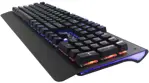 Teclado Mecánico Shenlong MK9600SB - 105 teclas Español, switch blue con retroiluminación RGB y Func