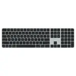 Apple Magic Keyboard With Touch ID With Numeric Pad Inglés Black Keys