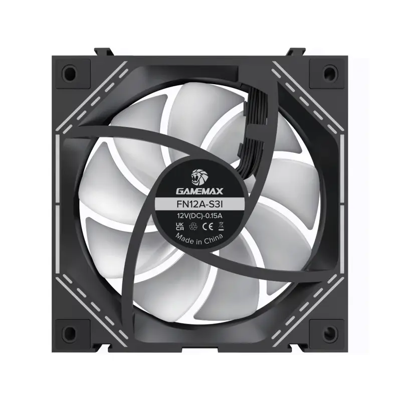 Fan Gamemax Para Gabinete ARGB Magnetico FN12A S3I