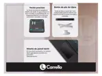 Teclado Carrello Combo Touch Para iPad 10.2 Apple 7 8 9 Gen