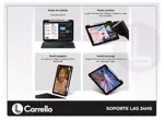 Teclado Carrello Combo Touch Para iPad 10.2 Apple 7 8 9 Gen