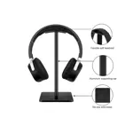 Soporte Para Auriculares Stand Headset Gamer Antideslizante - NEGRO
