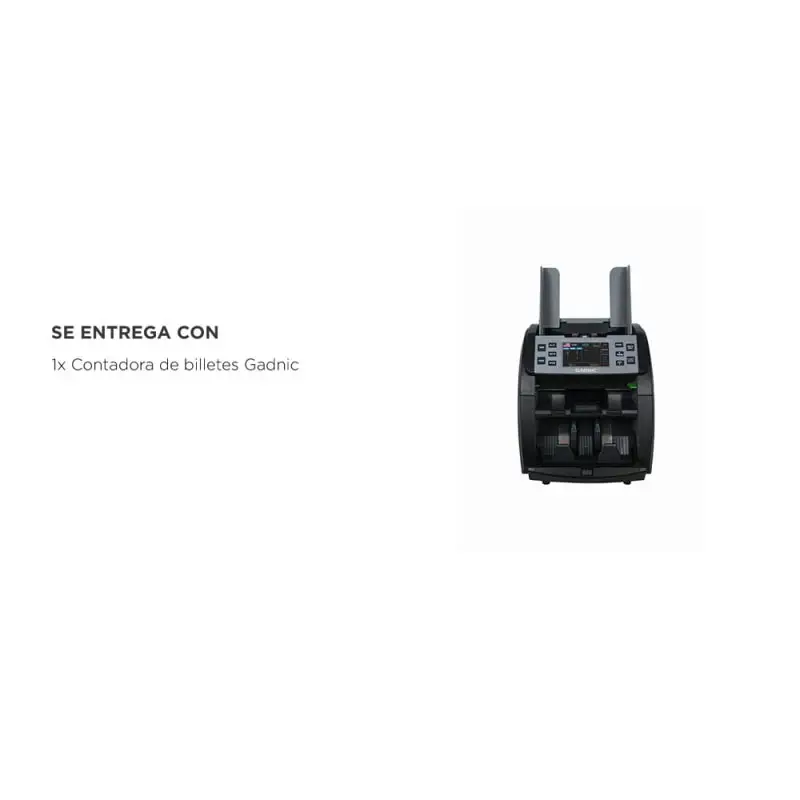 Contadora de Billetes Gadnic 1000min UV IR MG CIS Compacta