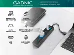 Hub Multipuerto Gadnic USB 7 Puertos Alta Velocidad 