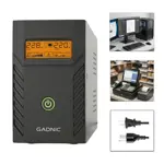UPS Estabilizador Tension Gadnic Hogar 800VA 480W 220V LCD 4 salidas