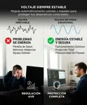 UPS Estabilizador Tension Gadnic Hogar 800VA 480W 220V LCD 4 salidas