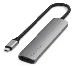 Hub Satechi Usb-c 6 Puertos - Gris Espacial