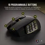 Ratón para juegos CORSAIR SCIMITAR ELITE RGB WIRELESS 26,000 DPI
