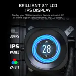 Refrigerador de CPU Corsair Nautilus 360 RS LCD 2.1" 360 mm AIO