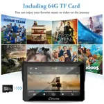 Navegador GPS para motocicleta Carpuride W702, pantalla táctil de 7 pulgadas