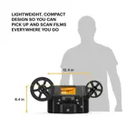 Digitalizador de películas KODAK REELS de 8 mm y Super 8 con pantalla de 5»