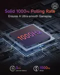 Controlador Inalámbrico EasySMX X20 RGB con 4 Botones Traseros Bluetooth