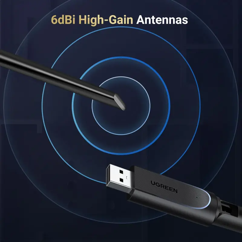 Adaptador USB Wi Fi 6 UGREEN AX900