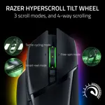 Ratón para videojuegos reacondicionado Razer Basilisk V3 Pro inalámbrico ergonómico