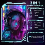 Auriculares inalámbricos para juegos YPBDAN YP-1 para PS5, PS4, PC, Mac