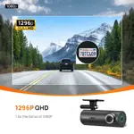Dash Cam 70mai M300 1296P QHD 140° WiFi de gran angular
