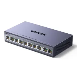 Switch Ethernet  De 10 Puertos Poe+...