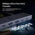 Hub USB-C UGREEN Revodok Pro 6 en 1, 10 Gbps, HDMI 4K, 60 Hz, 100 W