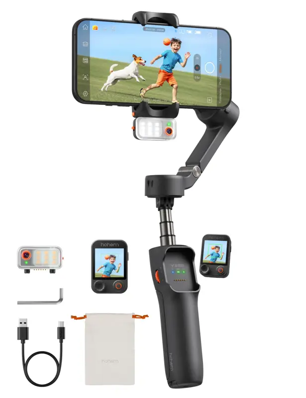 Estabilizador Gimbal Hohem iSteady V3 Ultra con seguimiento por IA