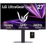Monitor para Gaming LG Ultragear 27" OLED QHD 240Hz 0,03ms