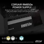 Fuente de Poder Corsair RM850e 850W Totalmente Modular ATX 3.1