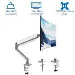 Soporte de Monitor Giratorio Ajustable 13" a 32" white