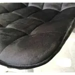 Banqueta Alta X2 Taburete Desayunador Sillon Barra Bar Pana negro