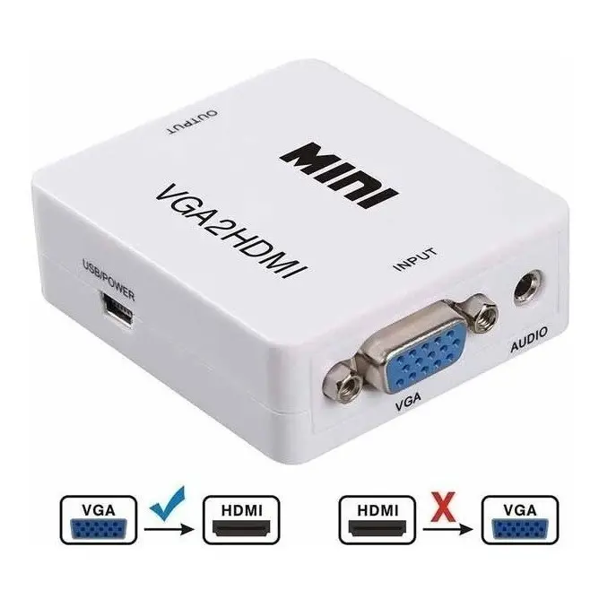 Conversor de VGA a HDMI (Analógico a Digital) | Skyway