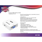 Conversor HDMI a VGA con Audio - Conecta Tu PC a TV