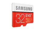 Tarjeta de memoria Samsung microSDHC Class 10 32GB Evo+ con adaptador