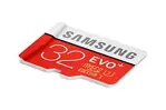 Tarjeta de memoria Samsung microSDHC Class 10 32GB Evo+ con adaptador